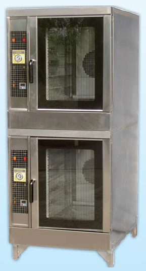 雙層瓦斯型熱風烤箱